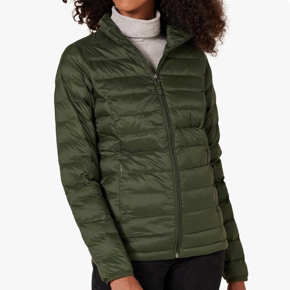 Amazon Essentials Puffer Coat Jacket Lightweight … - image 1